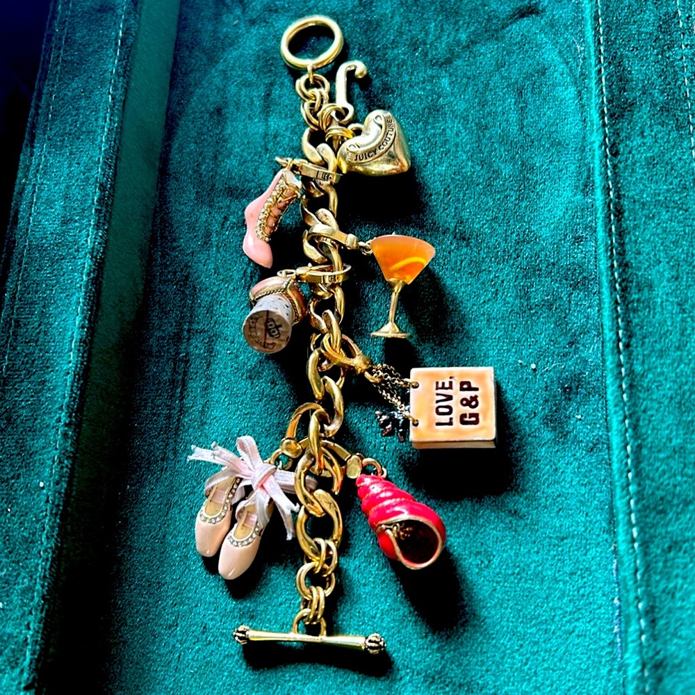 Vintage Juicy charm bracelet. You select your charms.